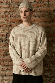 Chaleco Melted Iso Ecru Hombre | more amor