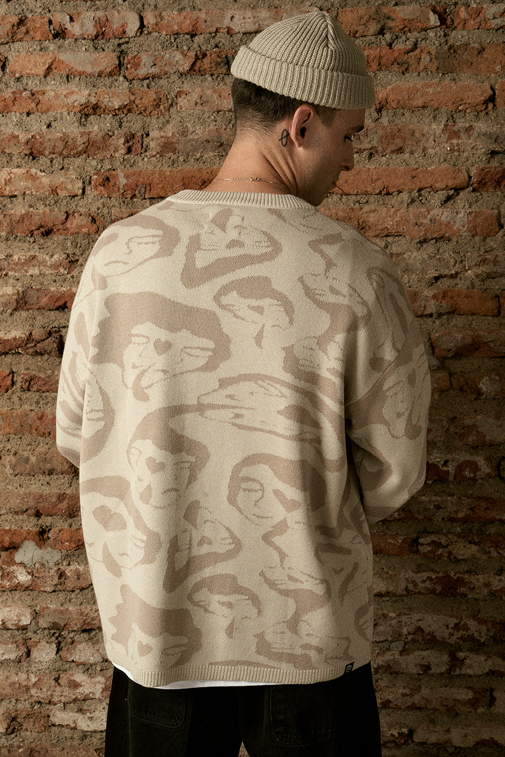 Chaleco Melted Iso Ecru Hombre | more amor