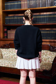 Chaleco Oversize Negro Mujer | more amor