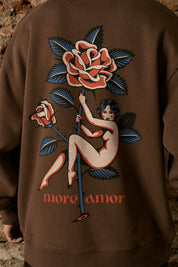 Polerón Crewneck Lady in a Rose Café Hombre | Jose Prieto