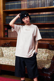 Polera 250 gr Ecru Heavy Weight | more amor