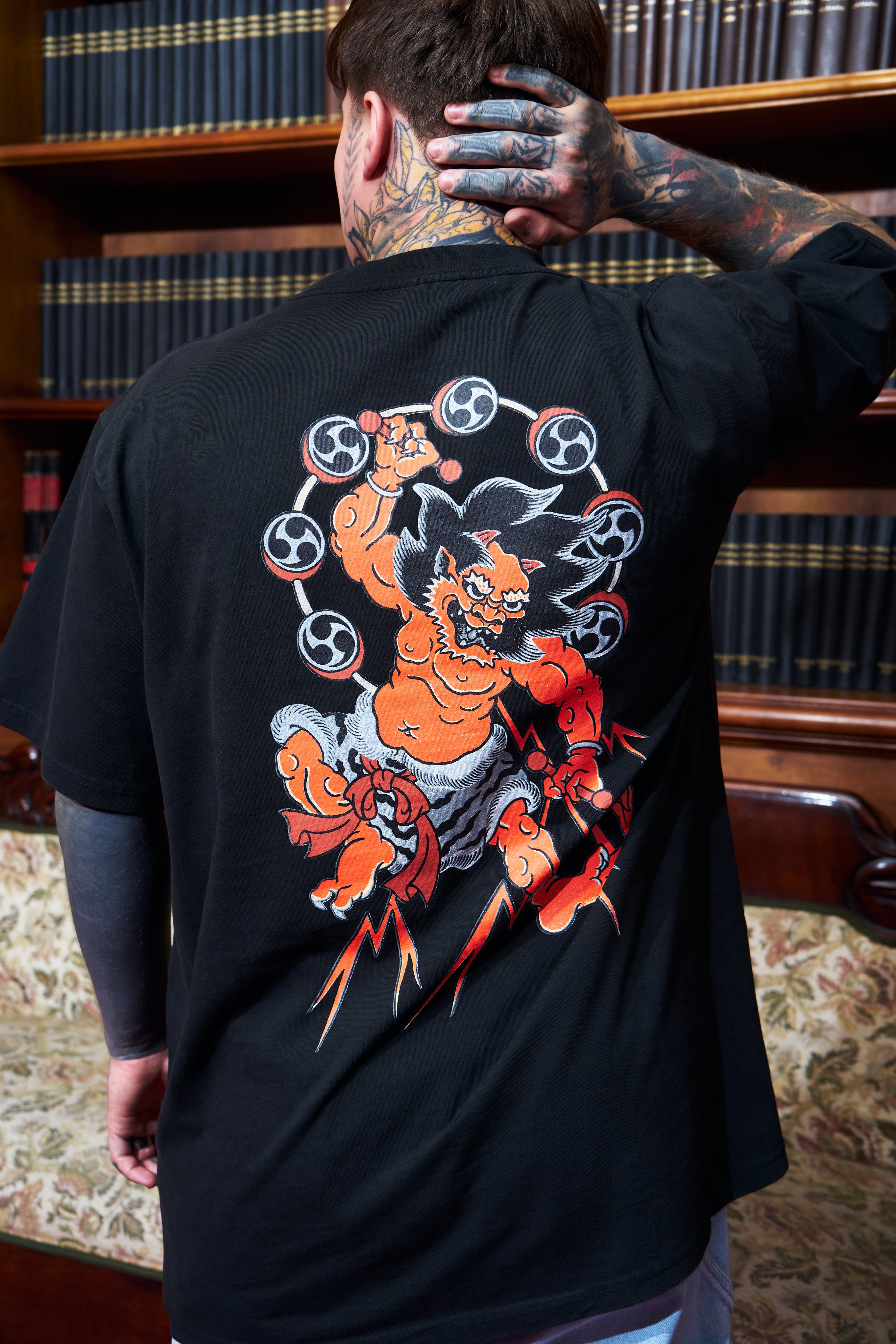 Polera 250 gr Red Rajin Negro | Pablo Esquivel