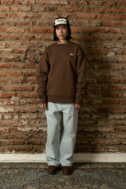 Polerón Crewneck Lady in a Rose Café Mujer | Jose Prieto