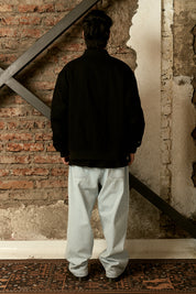 Chaqueta Bomber Negra Hombre | more amor