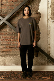 Polera Hammerhead Shark Gris Mujer | Jose Prieto