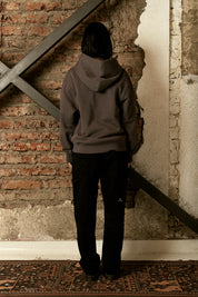 Polerón con Gorro Written Gris Mujer | more amor