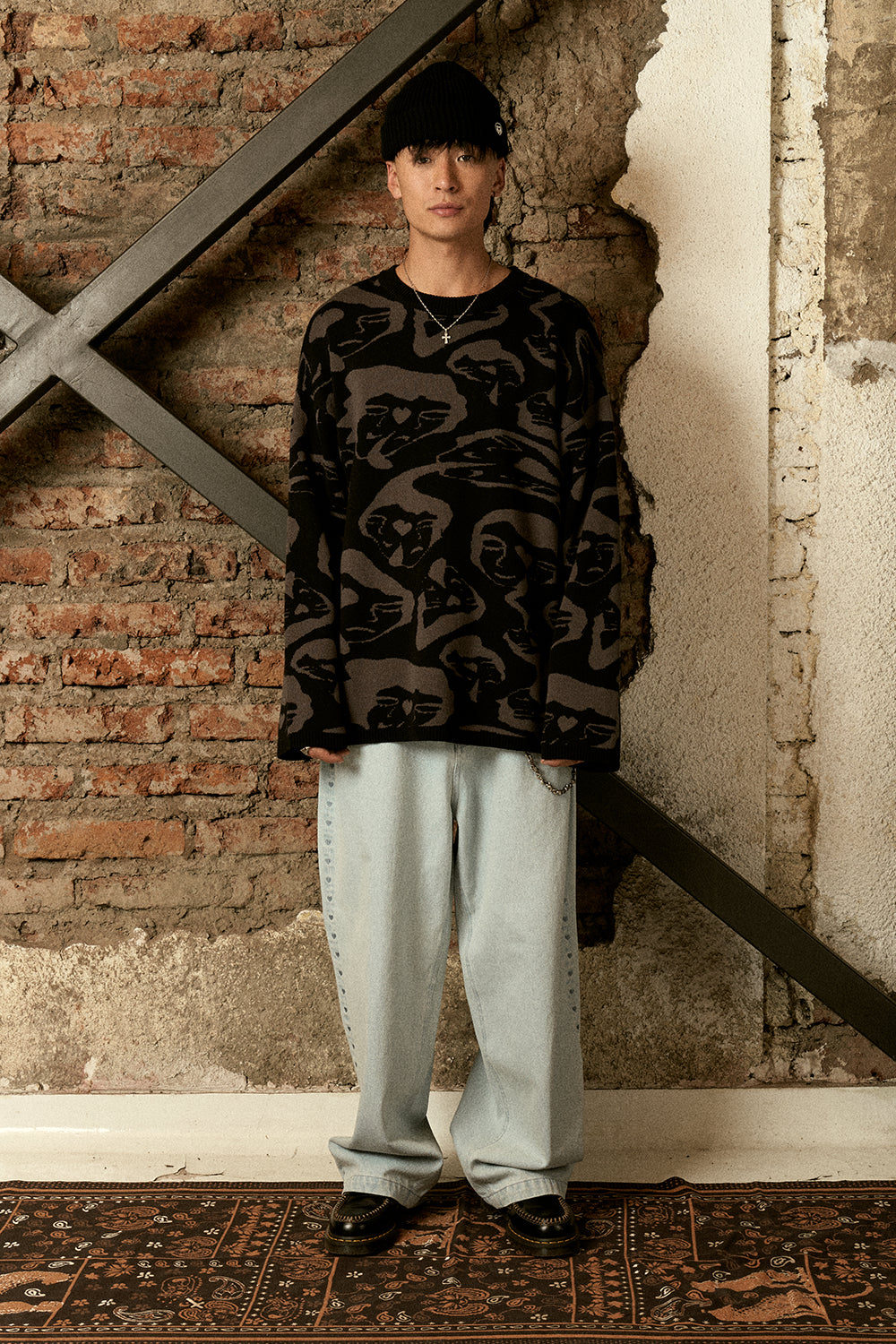 Chaleco Melted Iso Negro Hombre | more amor
