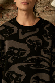 Chaleco Melted Iso Negro Hombre | more amor