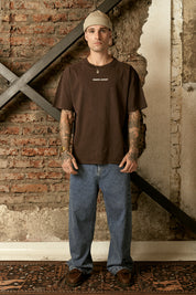 Polera Quiet Bird Café Hombre | Animalita