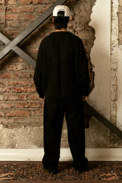 Chaleco Braids Negro Hombre | more amor
