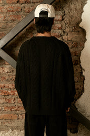 Chaleco Braids Negro Hombre | more amor