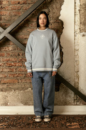 Polerón Crewneck Celeste Mujer | more amor