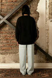Chaleco Oversize Negro Mujer | more amor