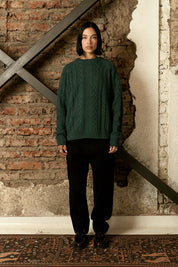 Chaleco Braids Verde Mujer | more amor