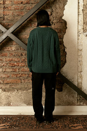 Chaleco Braids Verde Mujer | more amor