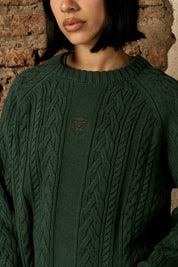 Chaleco Braids Verde Mujer | more amor