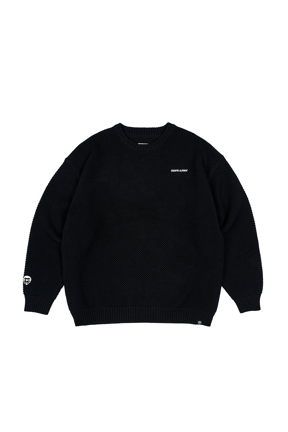 Chaleco Oversize Negro Hombre | more amor
