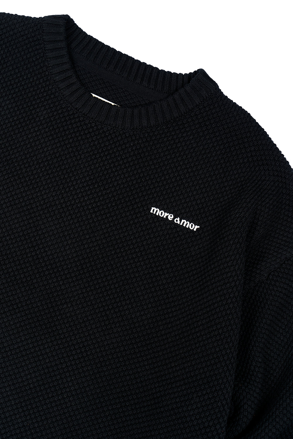 Chaleco Oversize Negro Hombre | more amor