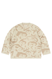 Chaleco Melted Iso Ecru Mujer | more amor
