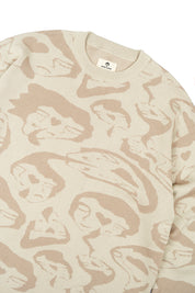 Chaleco Melted Iso Ecru Mujer | more amor