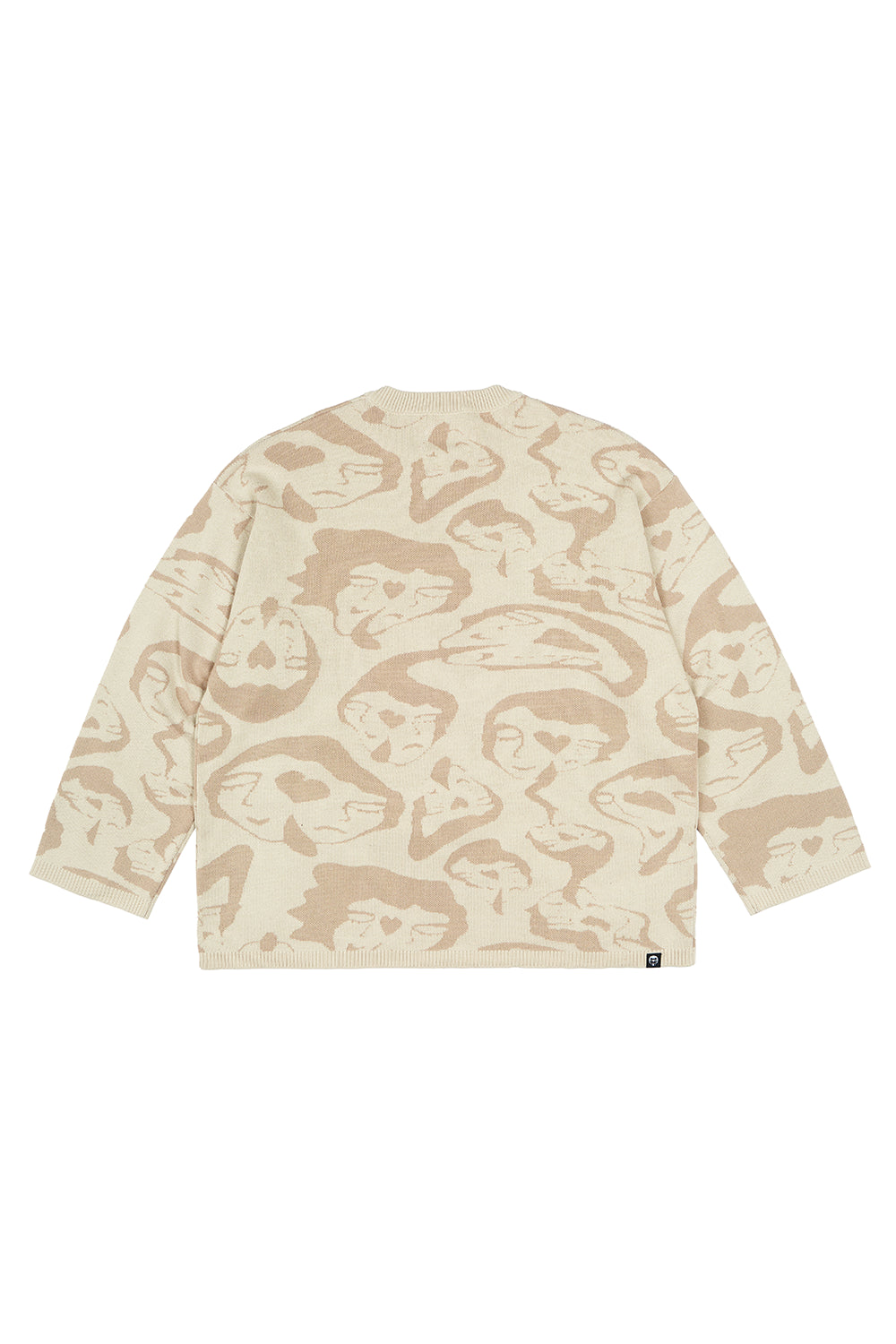 Chaleco Melted Iso Ecru Mujer | more amor