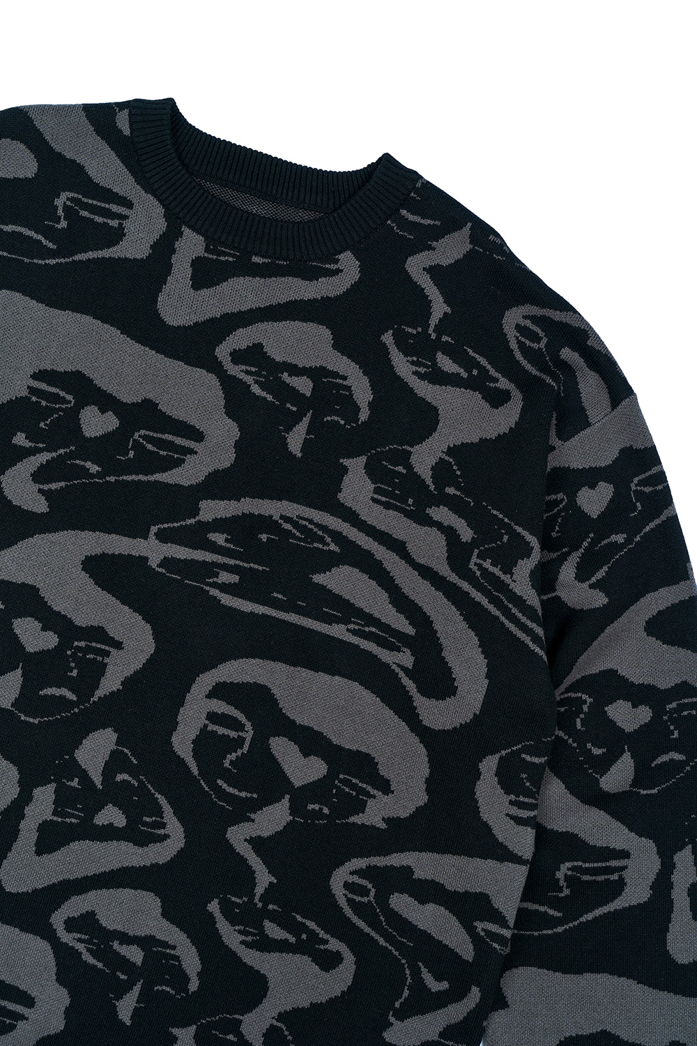 Chaleco Melted Iso Negro Hombre | more amor