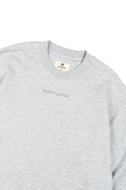 Polerón Crewneck Written Gris Hombre | more amor