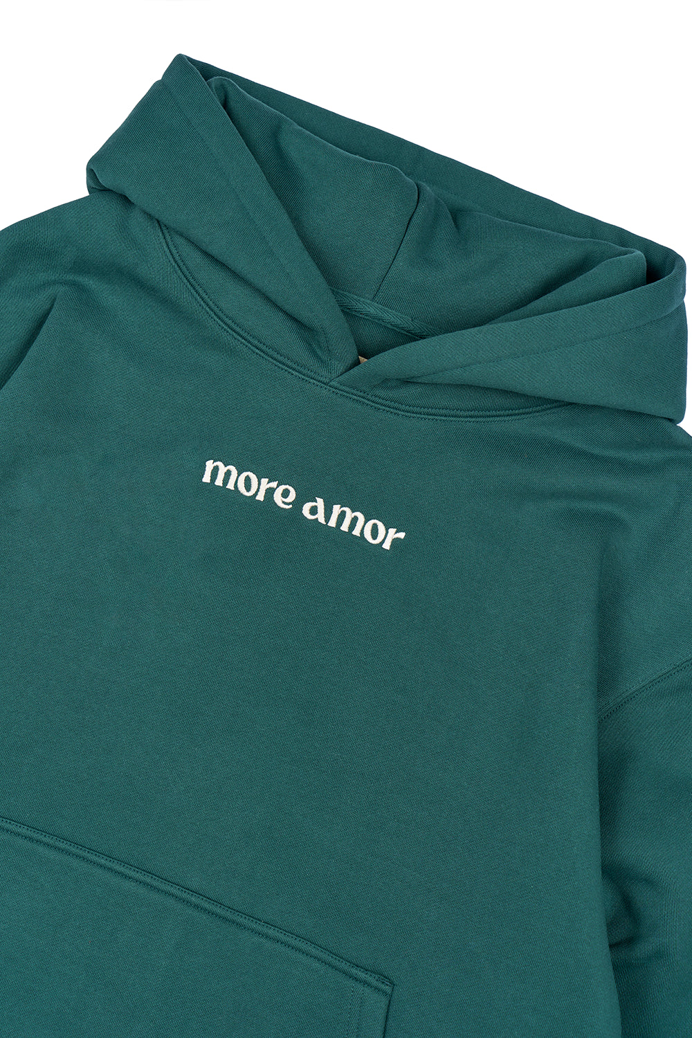 Polerón con Gorro Written Verde Mujer | more amor