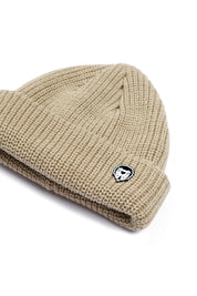 Gorro Beanie Fisherman Ecru | more amor