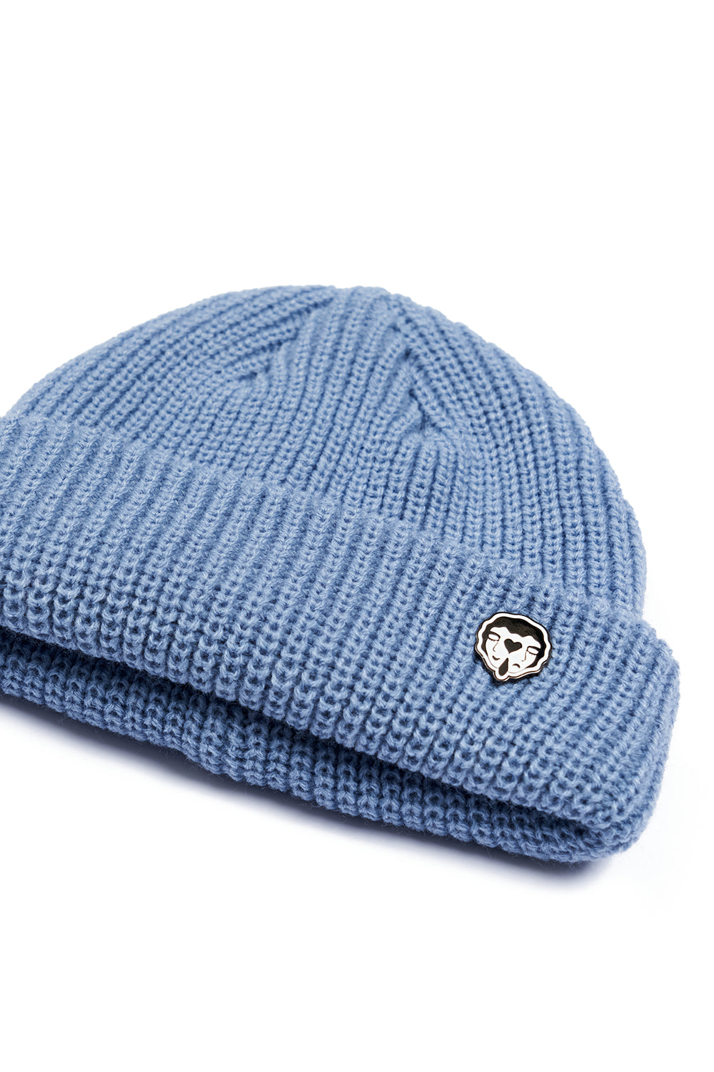 Gorro Beanie Fisherman Celeste | more amor