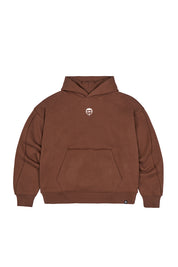 Polerón con Gorro Full Back Café Hombre | more amor