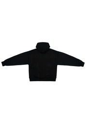 Polerón con Gorro Full Back Negro Hombre | more amor