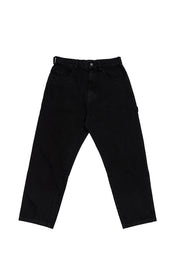 Pantalón Denim Carpenter Negro Mujer | more amor