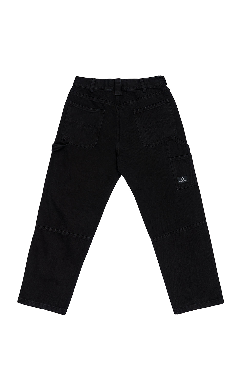 Pantalón Denim Carpenter Negro Mujer | more amor