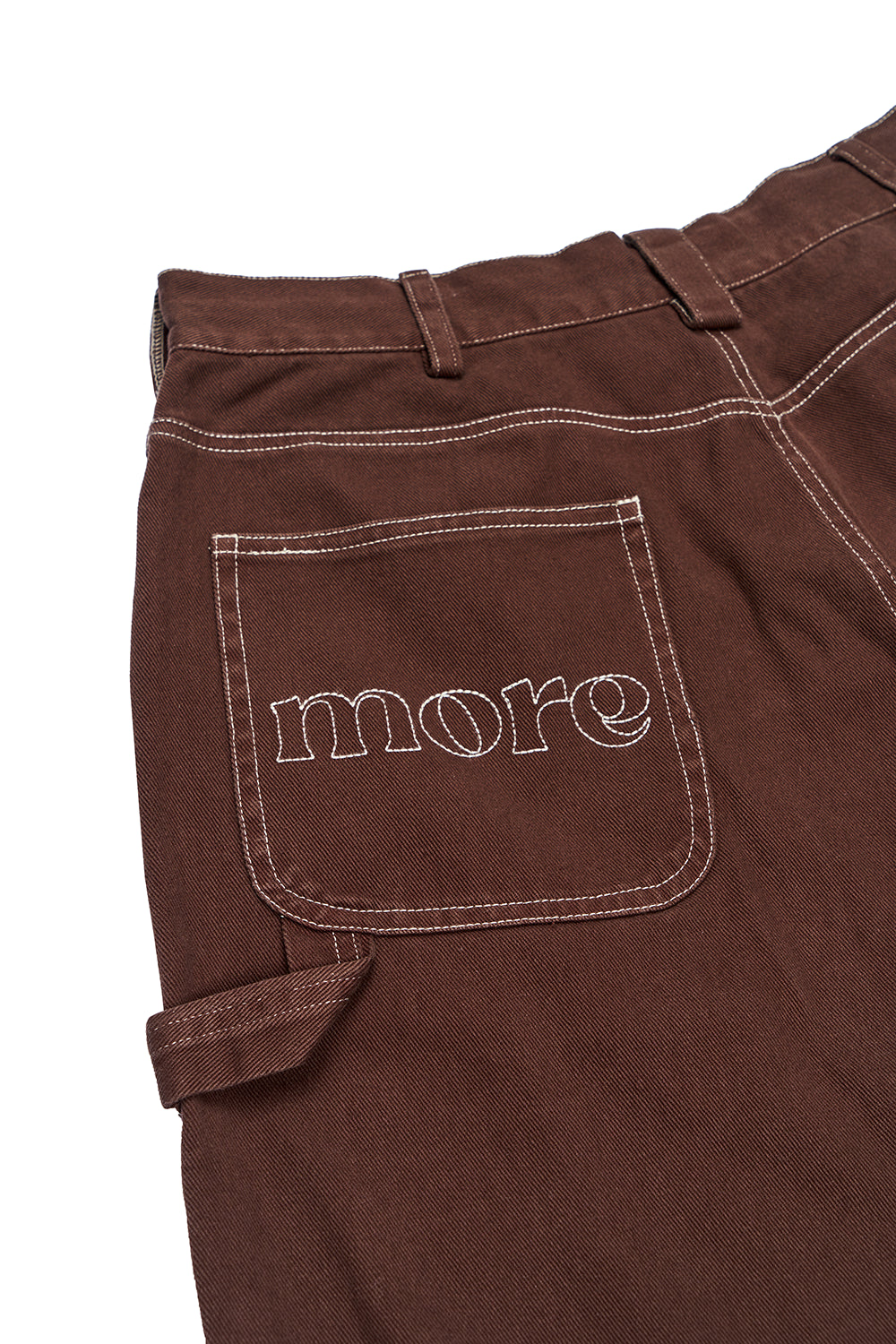 Pantalón Denim Carpenter Café Hombre | more amor