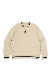 Polerón Crewneck sin Gorro Ecru Mujer | More Amor