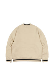 Polerón Crewneck sin Gorro Ecru Mujer | More Amor