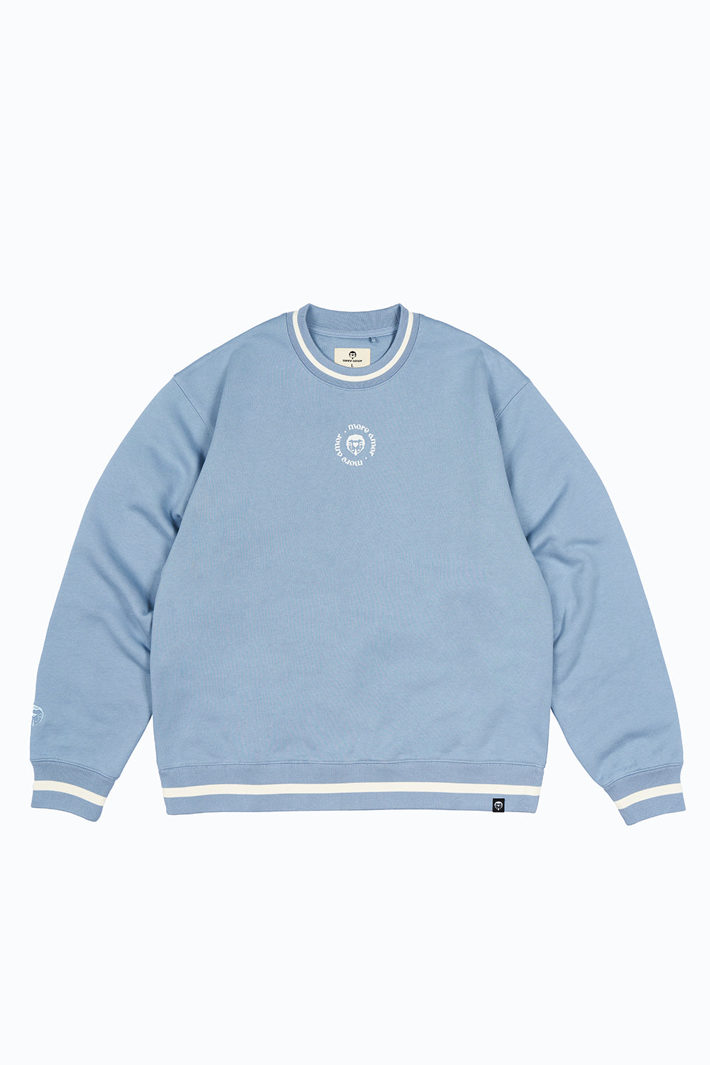 Polerón Crewneck Celeste Hombre | more amor