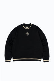 Polerón Crewneck sin Gorro Negro Hombre | More Amor