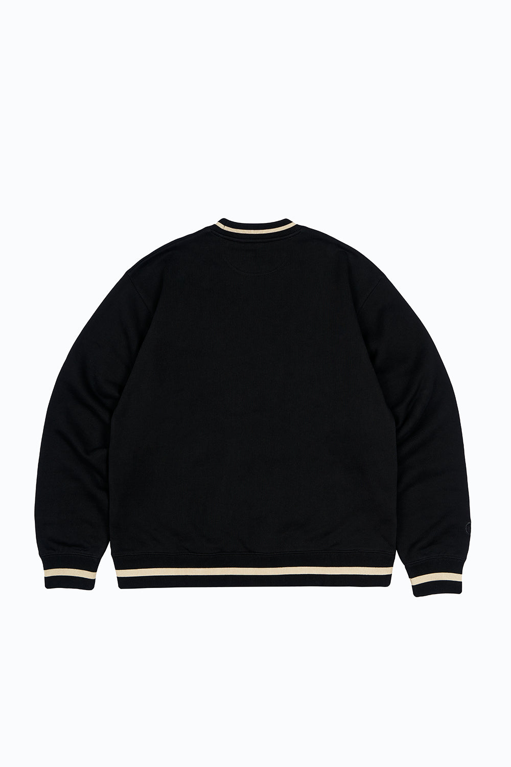 Polerón Crewneck sin Gorro Negro Mujer | More Amor