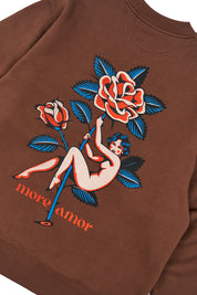 Polerón Crewneck Lady in a Rose Café Hombre | Jose Prieto