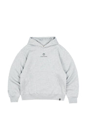 Polerón con Gorro Flying Swang Gris Melange Hombre | Andres Cruces