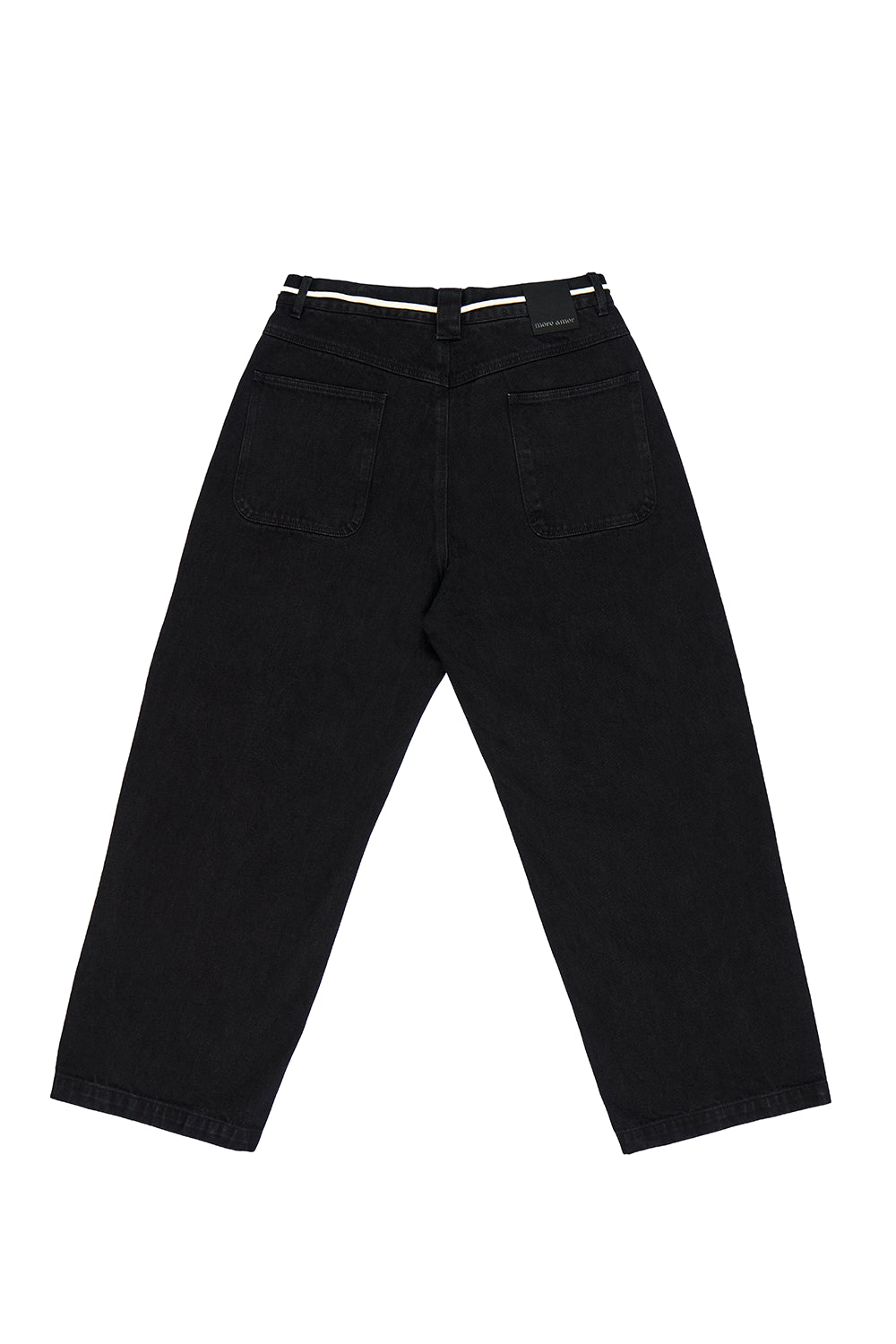 Pantalón Denim Daily Hearts Negro Mujer | more amor