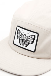 Jockey Five Panel Butterfly Crema | Max Costabal
