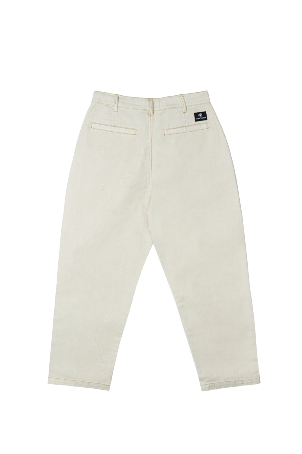 Pantalón Denim Daily Ecru Mujer | more amor