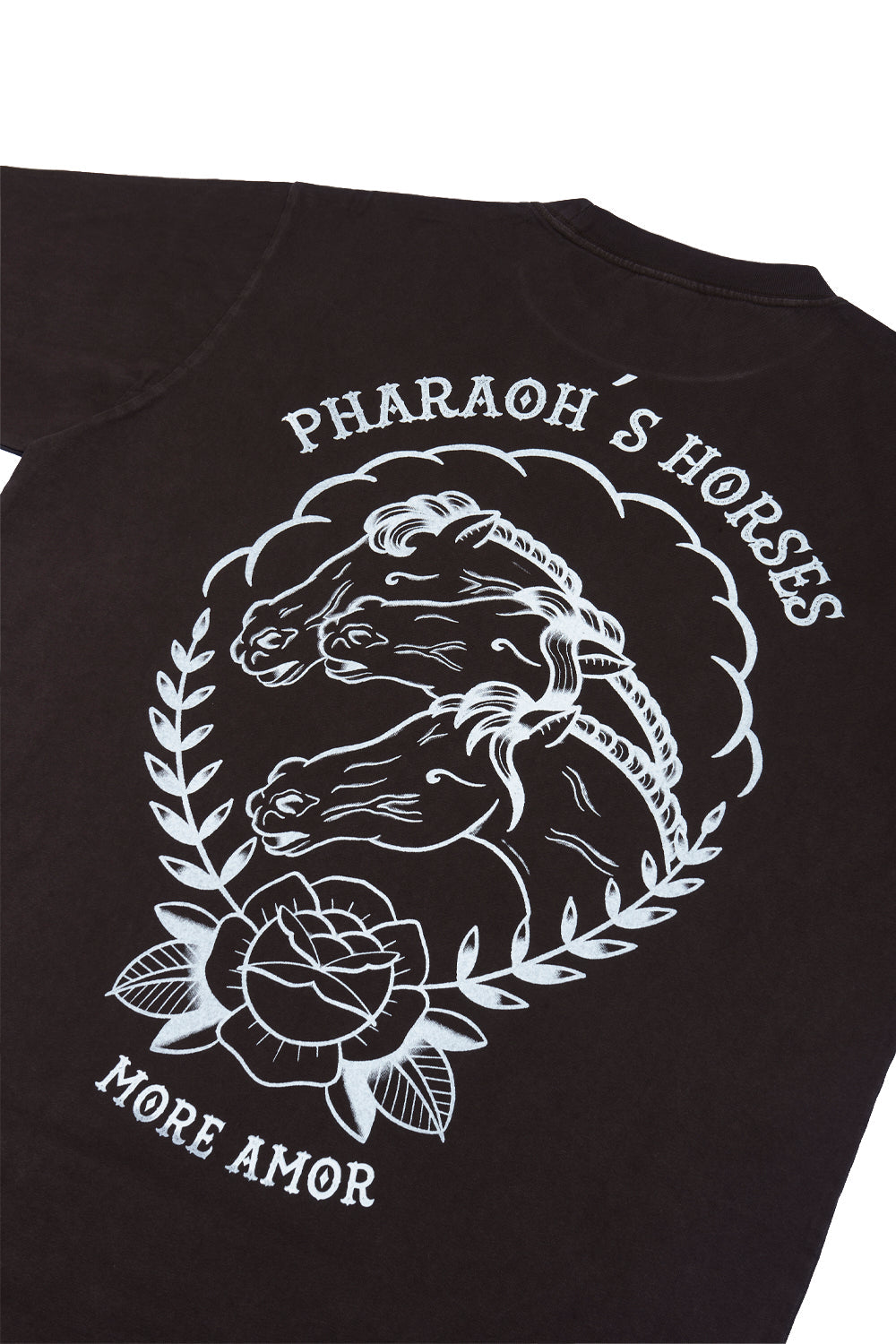 Polera 250 gr Pharaos Horses Café | DimeDarko