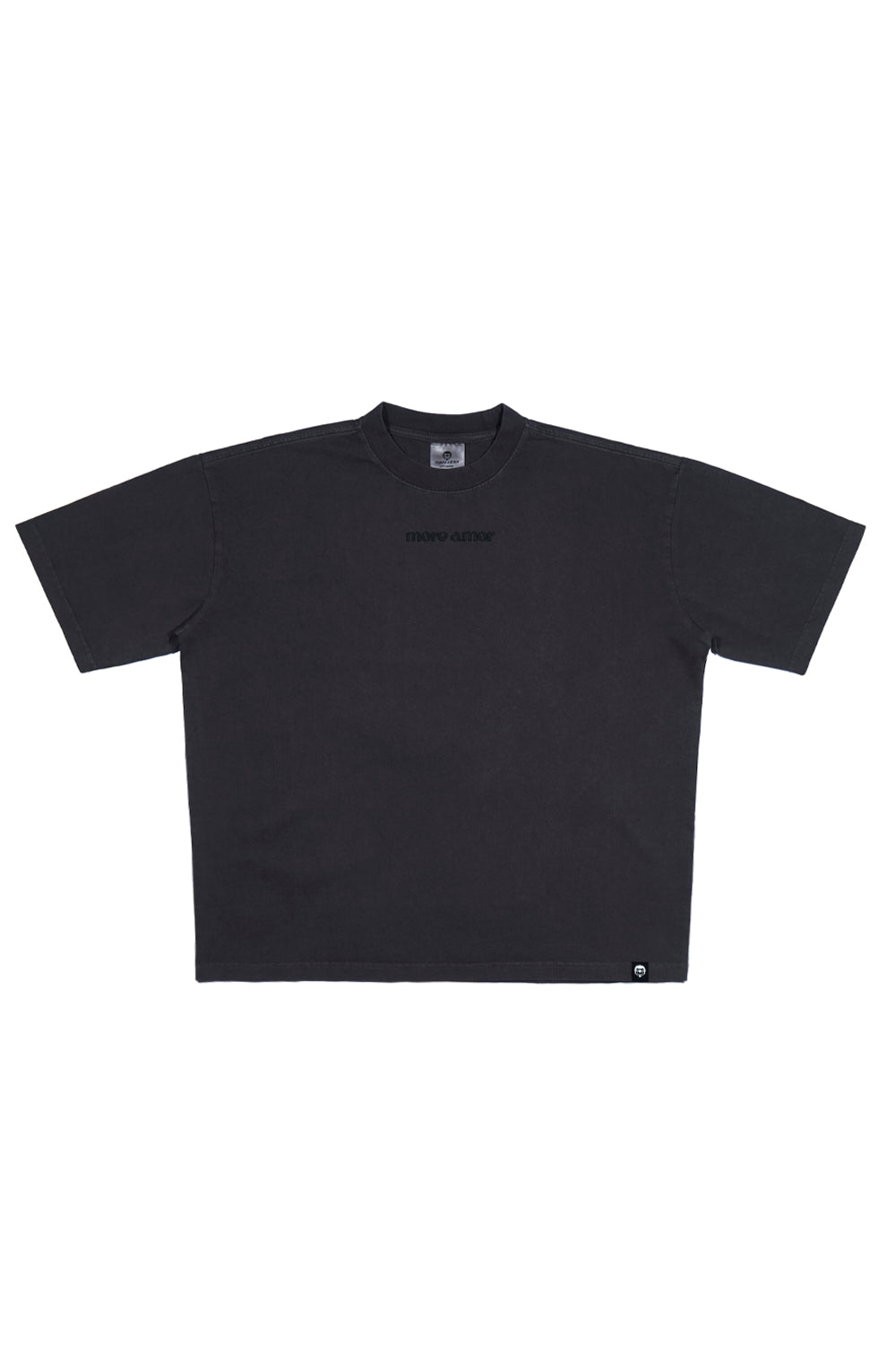 Polera Boxy Fit 250 gr Rounded Gris | more amor