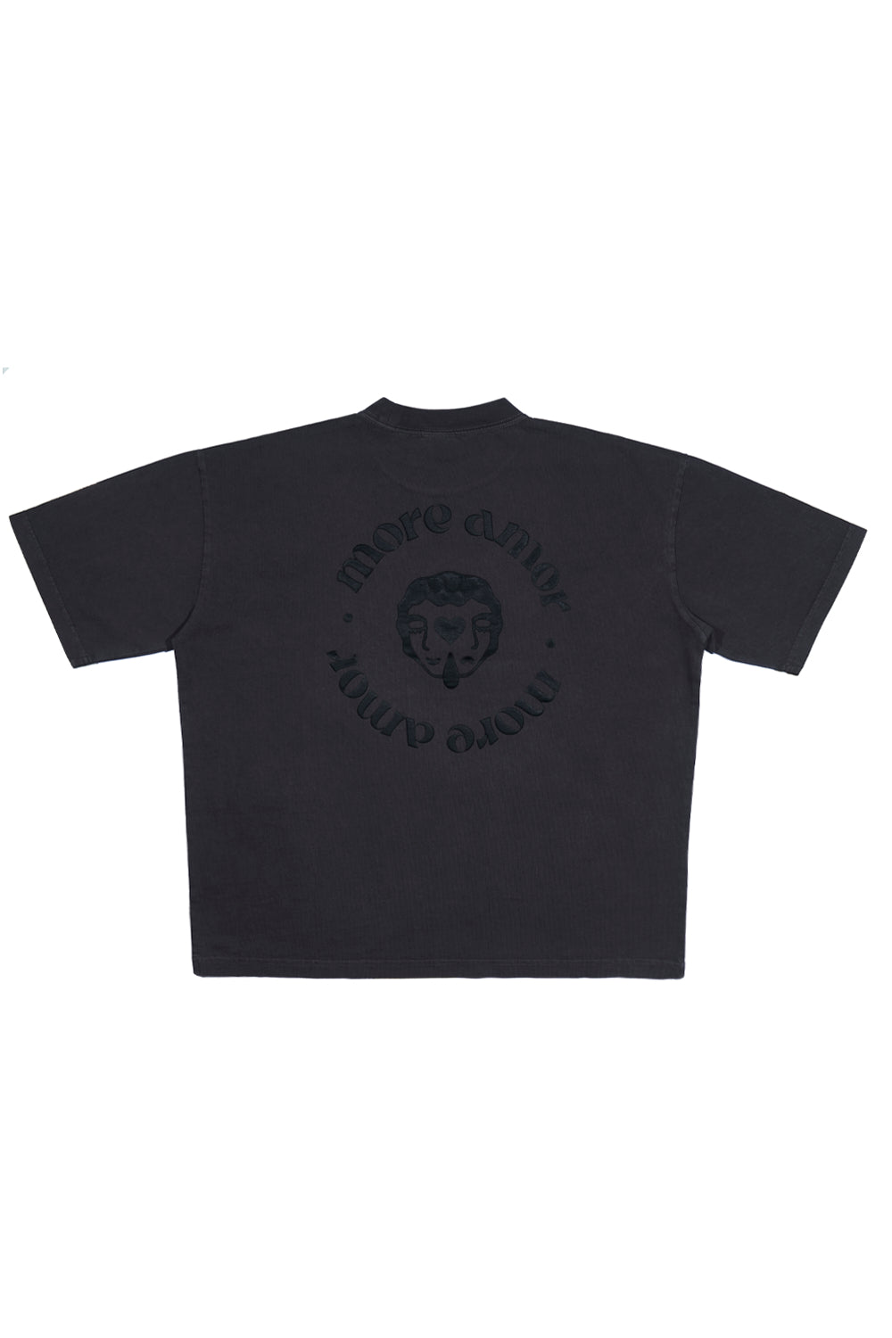 Polera Boxy Fit 250 gr Rounded Gris | more amor