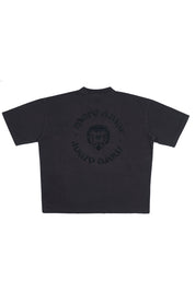 Polera Boxy Fit 250 gr Rounded Gris | more amor