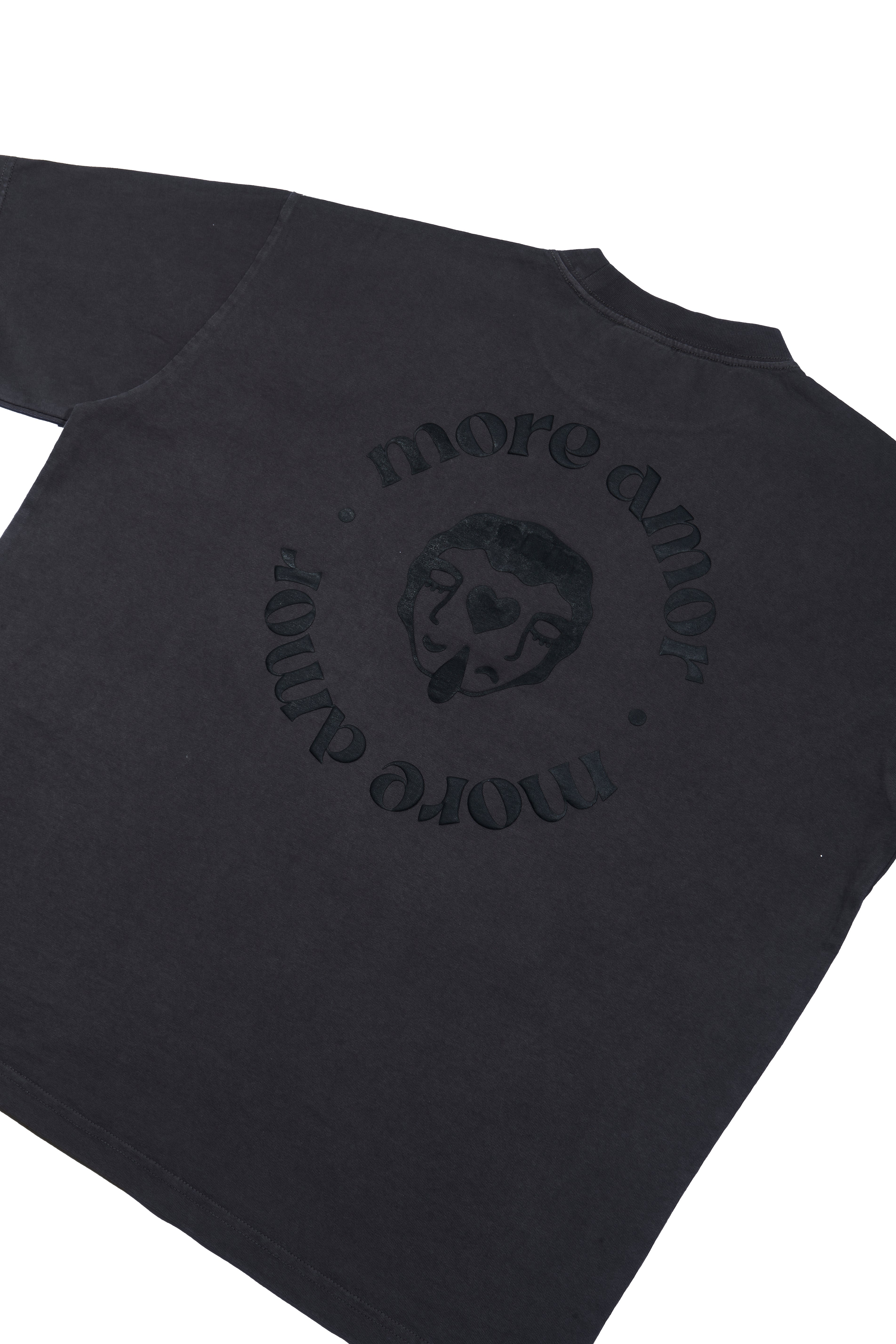Polera Boxy Fit 250 gr Rounded Gris | more amor